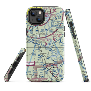 Tango 7 Airport (9AR4) VFR Sectional  Tough iPhone Case