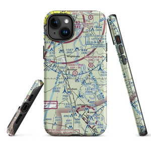 Tango 7 Airport (9AR4) VFR Sectional  Tough iPhone Case