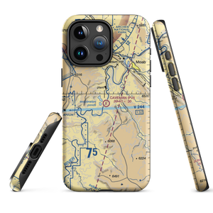 Tangri-La Airport (UT68) VFR Sectional  Tough iPhone Case