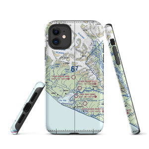 Tanis Mesa Airport (A69) VFR Sectional  Tough iPhone Case