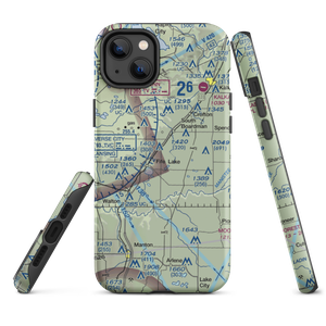 Tannehill Airfield (MI60) VFR Sectional  Tough iPhone Case