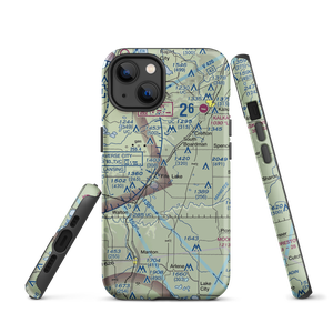 Tannehill Airfield (MI60) VFR Sectional  Tough iPhone Case