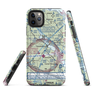 Tappahannock Municipal Airport (W79) VFR Sectional  Tough iPhone Case