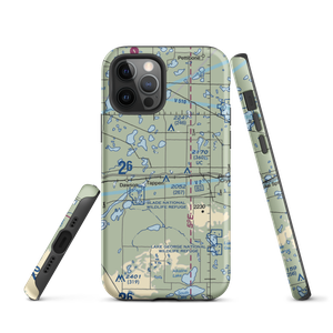 Tappen Airstrip (8NA0) VFR Sectional  Tough iPhone Case