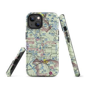 Tarrant Field (6X0) VFR Sectional  Tough iPhone Case
