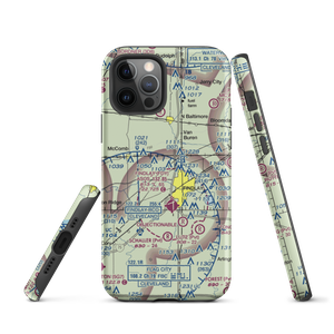 Tathams' STOLport (72OI) VFR Sectional  Tough iPhone Case