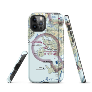 Tatitlek Airport (7KA) VFR Sectional  Tough iPhone Case