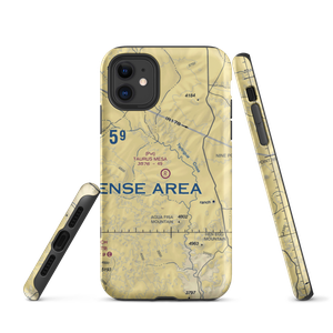 Taurus Mesa Airport (4TE4) VFR Sectional  Tough iPhone Case