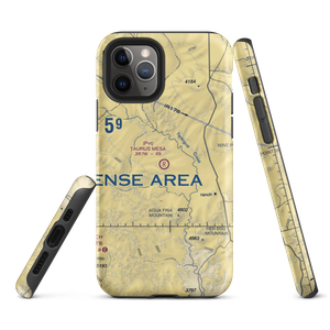 Taurus Mesa Airport (4TE4) VFR Sectional  Tough iPhone Case