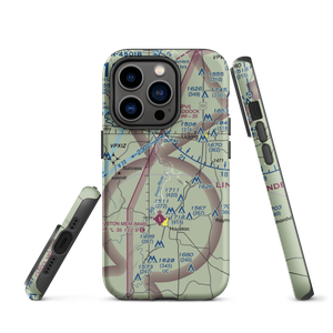 Taus River Ranch Airport (MU86) VFR Sectional  Tough iPhone Case