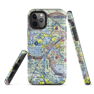 Tavares Seaplane Base (FA1) VFR Sectional  Tough iPhone Case