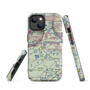 Taylor Airport (IL07) VFR Sectional  Tough iPhone Case