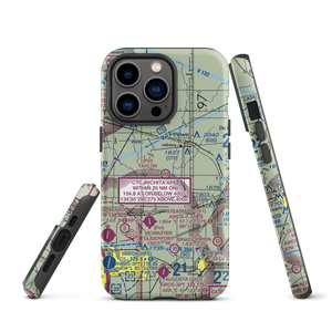 Taylor Airport (SN46) VFR Sectional  Tough iPhone Case