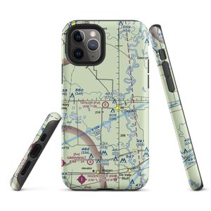 Taylor Airstrip (1AR2) VFR Sectional  Tough iPhone Case