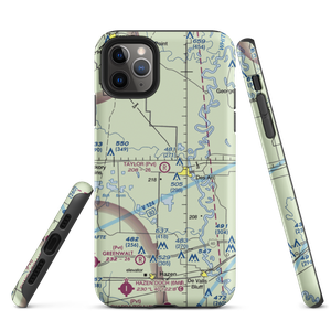 Taylor Airstrip (1AR2) VFR Sectional  Tough iPhone Case