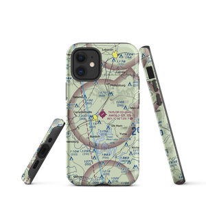 Taylor County Airport (AAS) VFR Sectional  Tough iPhone Case