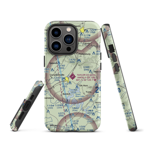 Taylor County Airport (AAS) VFR Sectional  Tough iPhone Case