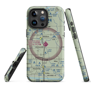 Taylor County Airport (MDZ) VFR Sectional  Tough iPhone Case