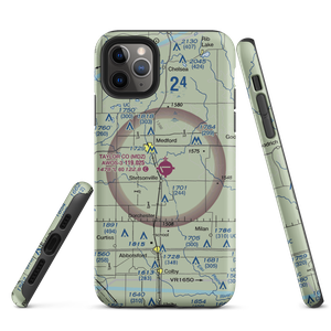 Taylor County Airport (MDZ) VFR Sectional  Tough iPhone Case