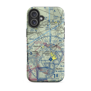 Taylor Field (MU78) VFR Sectional  Tough iPhone Case