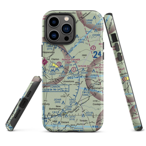 Taylor Flight Park Ultralightport (5PA9) VFR Sectional  Tough iPhone Case