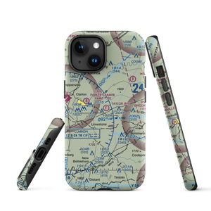 Taylor Flight Park Ultralightport (5PA9) VFR Sectional  Tough iPhone Case