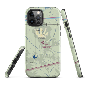 Taylor Mountain Airport (AK64) VFR Sectional  Tough iPhone Case