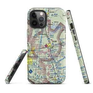 Taylor Municipal Airport (T74) VFR Sectional  Tough iPhone Case