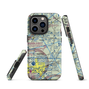 Taylors Flight Park Airport (MI95) VFR Sectional  Tough iPhone Case