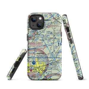 Taylors Flight Park Airport (MI95) VFR Sectional  Tough iPhone Case