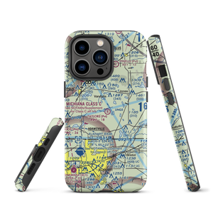 Taylors Flight Park Airport (MI95) VFR Sectional  Tough iPhone Case