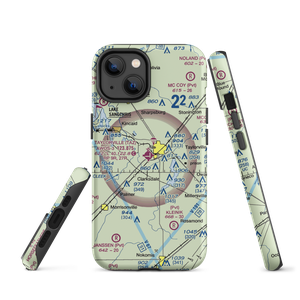 Taylorville Municipal Airport (TAZ) VFR Sectional  Tough iPhone Case