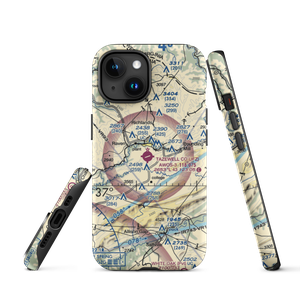 Tazewell County Airport (JFZ) VFR Sectional  Tough iPhone Case