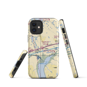 Tazlina /Smokey Lake/ Seaplane Base (5AK) VFR Sectional  Tough iPhone Case