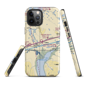 Tazlina Airport (Z14) VFR Sectional  Tough iPhone Case