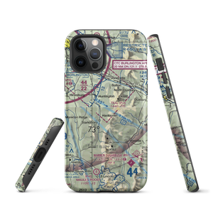 Teal Farm Airport (VT01) VFR Sectional  Tough iPhone Case