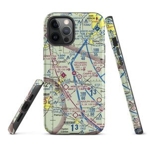 Tecumseh Products Airport (36MI) VFR Sectional  Tough iPhone Case