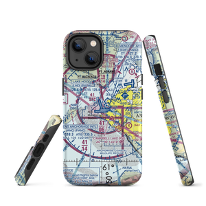 Ted Stevens Anchorage International Airport (ANC) VFR Sectional  Tough iPhone Case