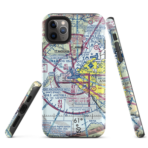 Ted Stevens Anchorage International Airport (ANC) VFR Sectional  Tough iPhone Case