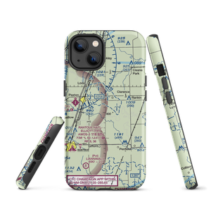 Ted's Place Airport (71IS) VFR Sectional  Tough iPhone Case