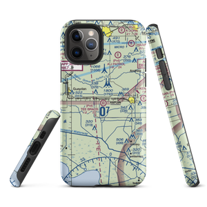 Tee Brad's Airport (13LS) VFR Sectional  Tough iPhone Case