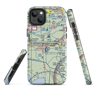 Tee Brad's Airport (13LS) VFR Sectional  Tough iPhone Case