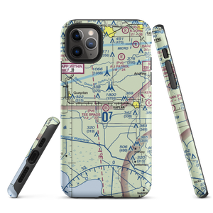 Tee Brad's Airport (13LS) VFR Sectional  Tough iPhone Case