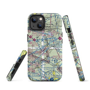 Teeny Weeny Acres Airport (NJ47) VFR Sectional  Tough iPhone Case