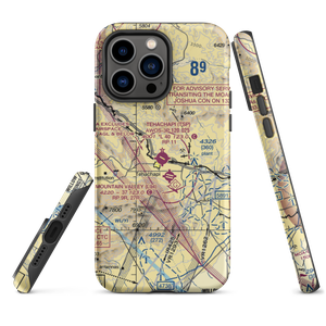 Tehachapi Municipal Airport (TSP) VFR Sectional  Tough iPhone Case