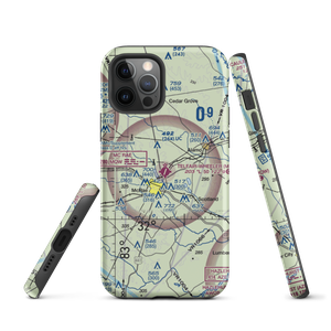 Telfair Wheeler Airport (MQW) VFR Sectional  Tough iPhone Case