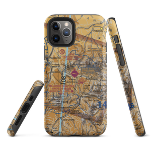 Telluride Regional Airport (TEX) VFR Sectional  Tough iPhone Case