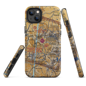 Telluride Regional Airport (TEX) VFR Sectional  Tough iPhone Case