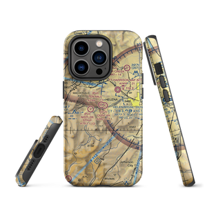 Ten Mile Airport (MT83) VFR Sectional  Tough iPhone Case