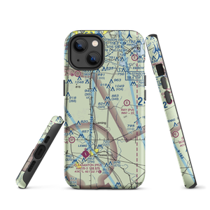 Ten Oaks Airport (US-0051) VFR Sectional  Tough iPhone Case